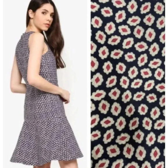 J. Crew Piper Foulard Dress - Picture 3 of 11